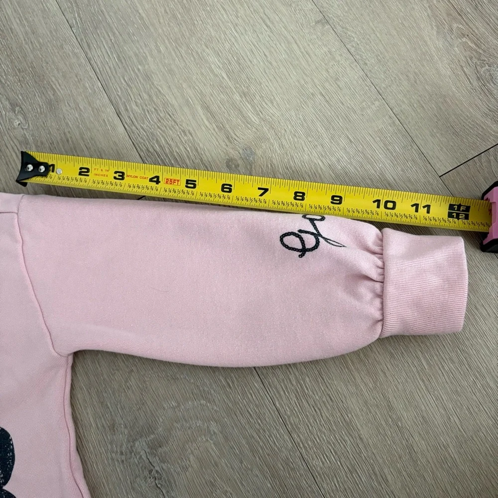 Baby Gap Disney Kids Girls Hoodie 4 Years Pink Mickey Minnie Design Cotton
